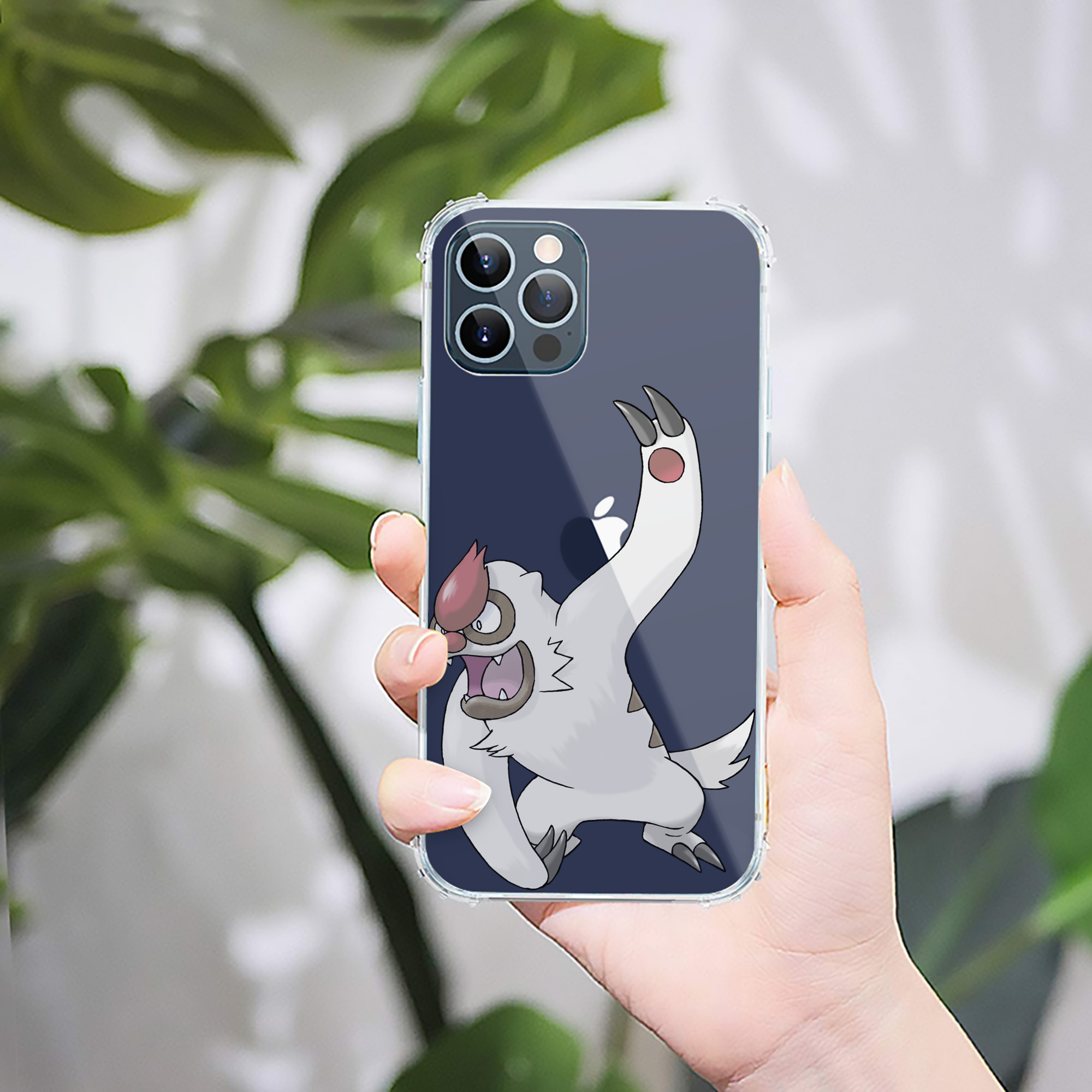 （画像用） ポケットモンスター Pokémon 【iPhone 12シリーズ対応】透明スマホケース（クリアソフトケース）